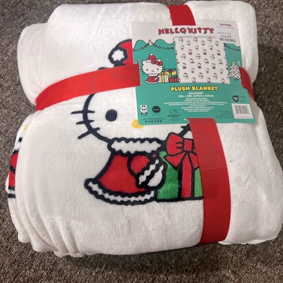 Hello Kitty Christmas Blanket Full/queen sized - Picture 1 of 2